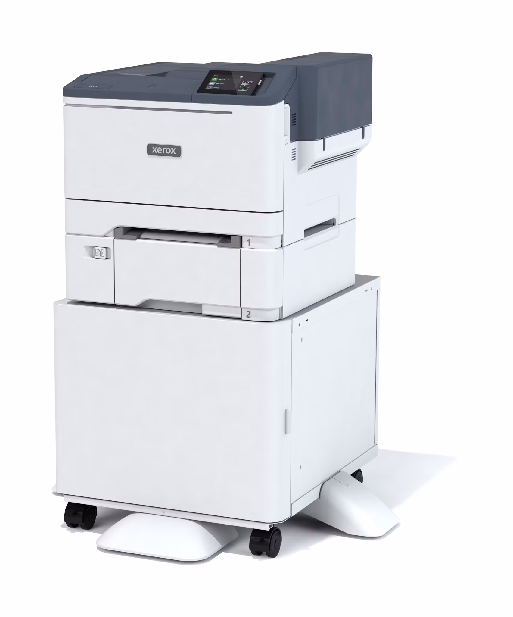 Xerox C320 A4 33 sid/min trådlös duplexskrivare PS3 PCL5e/6 2 fack totalt 251 ark