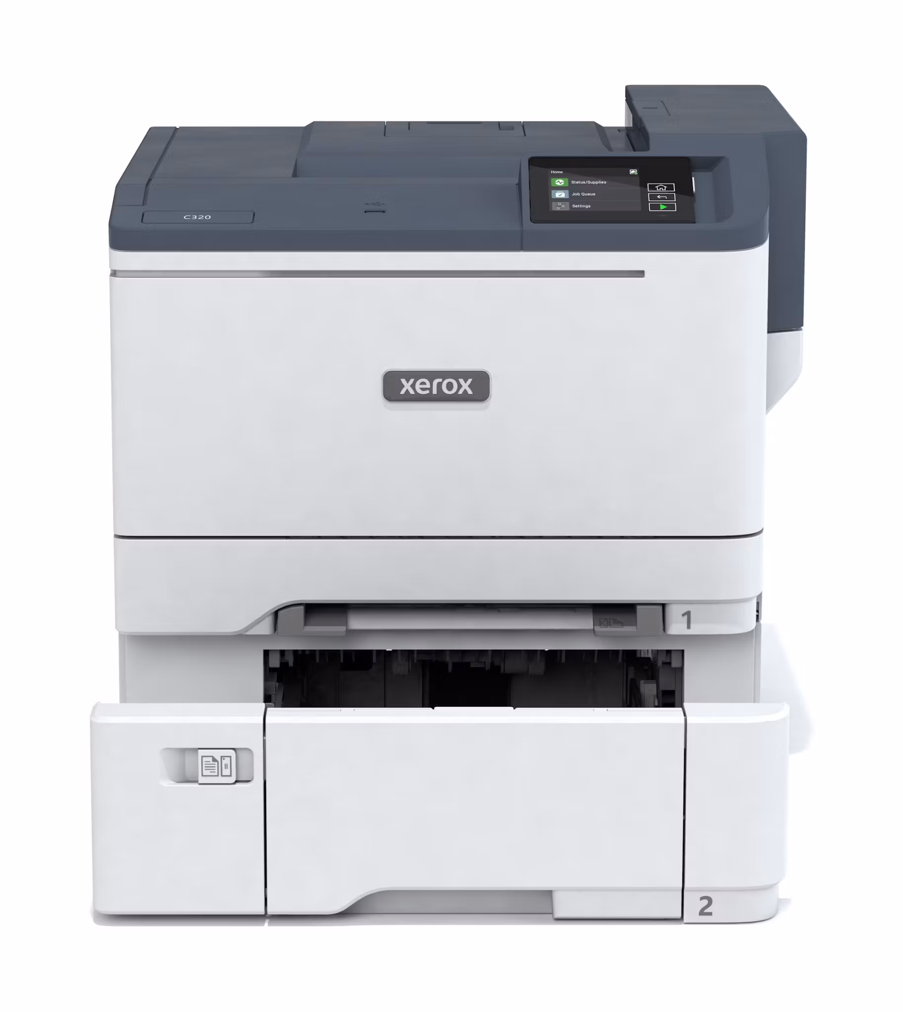 Xerox C320 A4 33 sid/min trådlös duplexskrivare PS3 PCL5e/6 2 fack totalt 251 ark