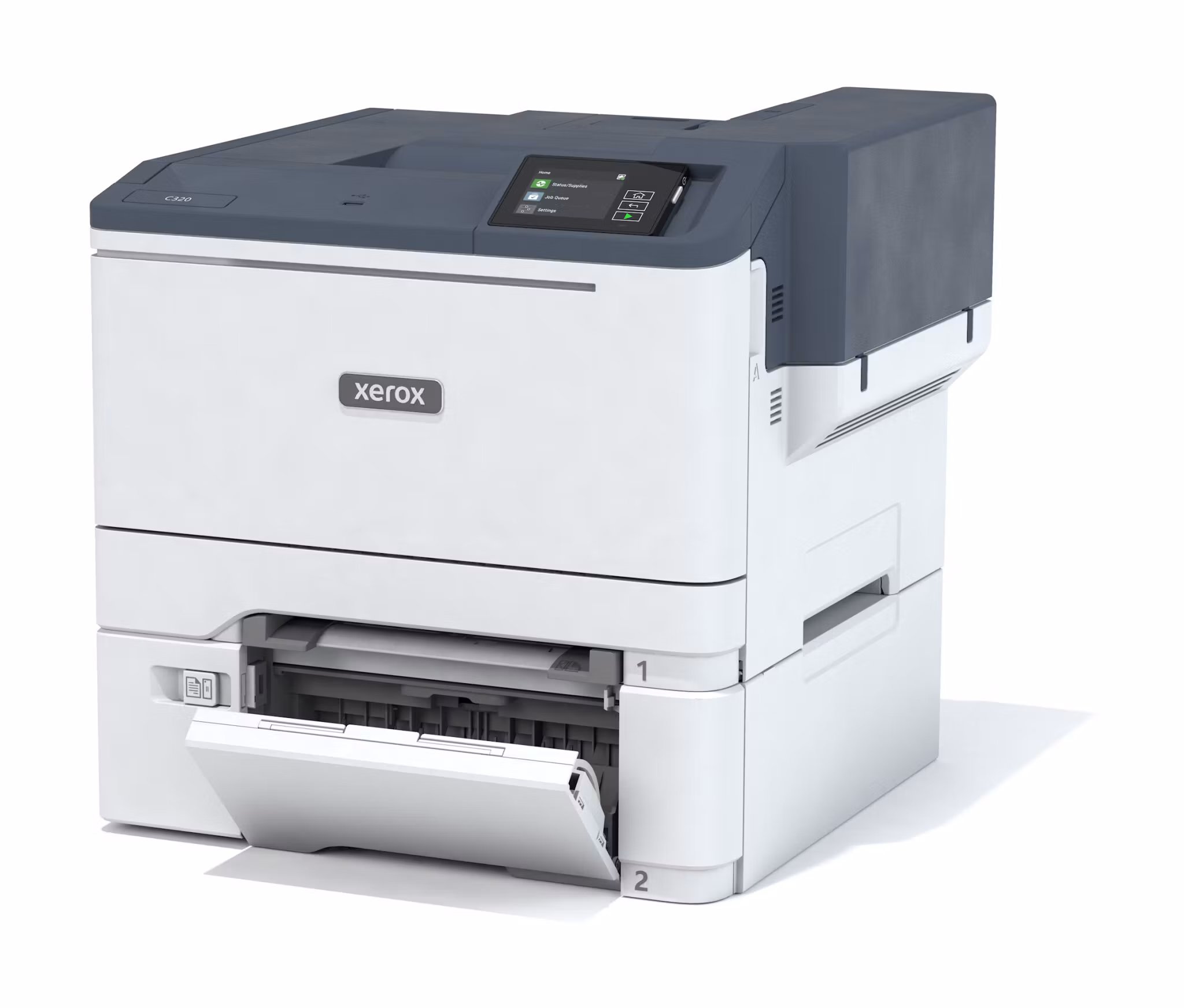 Xerox C320 A4 33 sid/min trådlös duplexskrivare PS3 PCL5e/6 2 fack totalt 251 ark