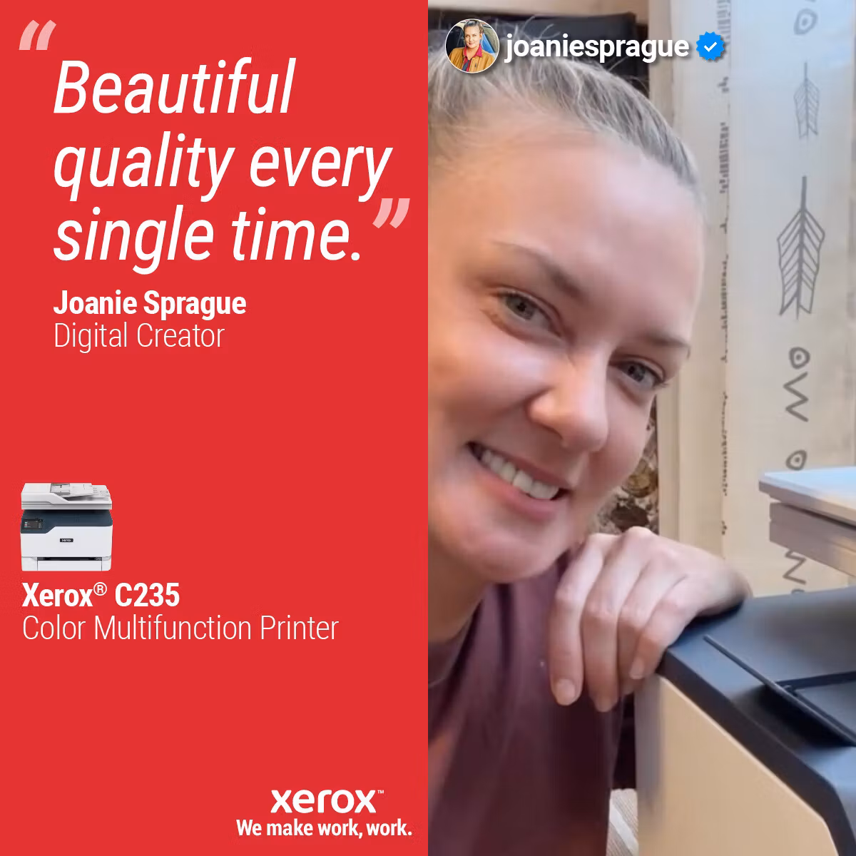 Xerox C235 A4 22 sid/min trådlös kopiator/skrivare/skanner/fax PS3 PCL5e/6 ADF 2 fack totalt 251 ark