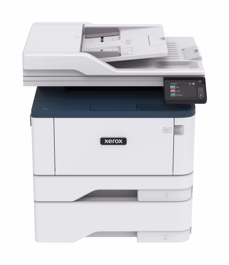 Xerox B305 A4 38 sid/min trådlös multifunktionsskrivare med duplex, kopiering/utskrift/skanning PS3 PCL5e/6, 2 fack, 350 ark