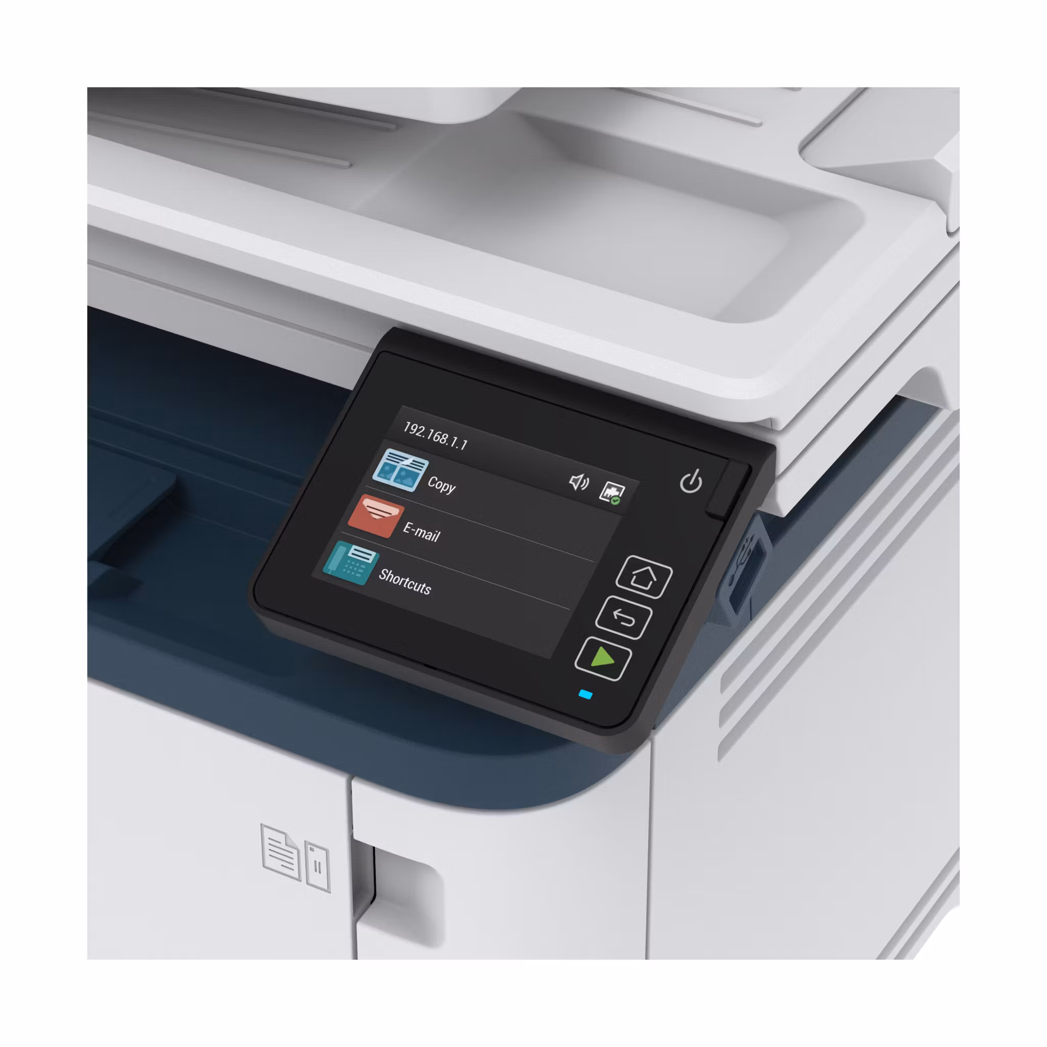 Xerox B305 A4 38 sid/min trådlös multifunktionsskrivare med duplex, kopiering/utskrift/skanning PS3 PCL5e/6, 2 fack, 350 ark