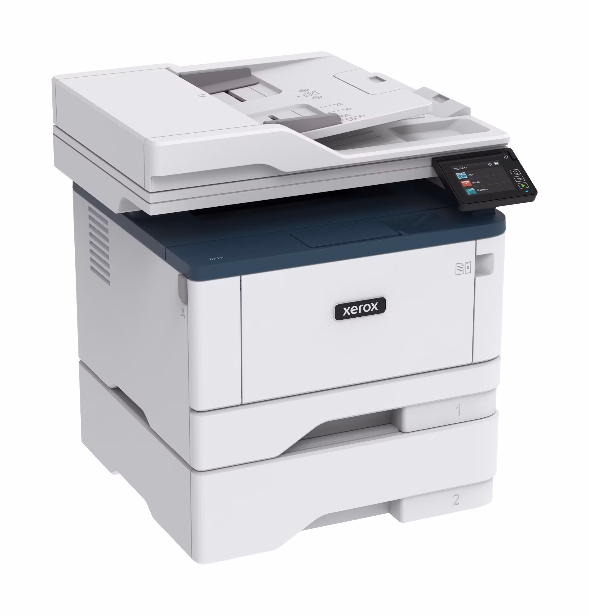 Xerox B315 A4 40ppm trådlös duplex skrivare/kopiator/skanner/fax PS3 PCL5e/6 2 fack 350 ark