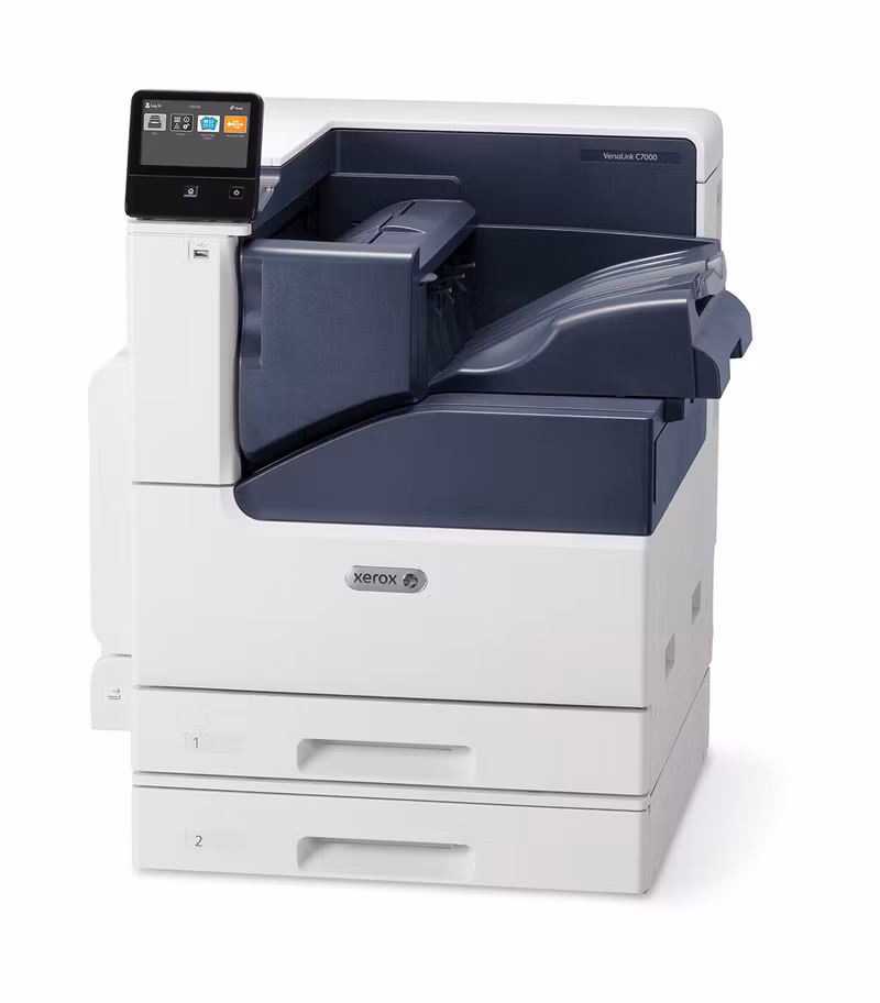 Xerox VersaLink C7000 A3 35/35 ppm duplexskrivare Adobe PS3 PCL5e/6 2 magasin totalt 620 ark