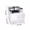 HP Color LaserJet Pro MFP M479fnw, skriv ut, kopiera, skanna, faxa, e‑post, skanna till e‑post/PDF; 50-arks ADF utan krökning