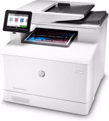 HP Color LaserJet Pro MFP M479fdw, skriv ut, kopiera, skanna, faxa, e‑post, Skanna till e‑post/PDF; dubbelsidig utskrift; 50‑arks ADF utan krökning