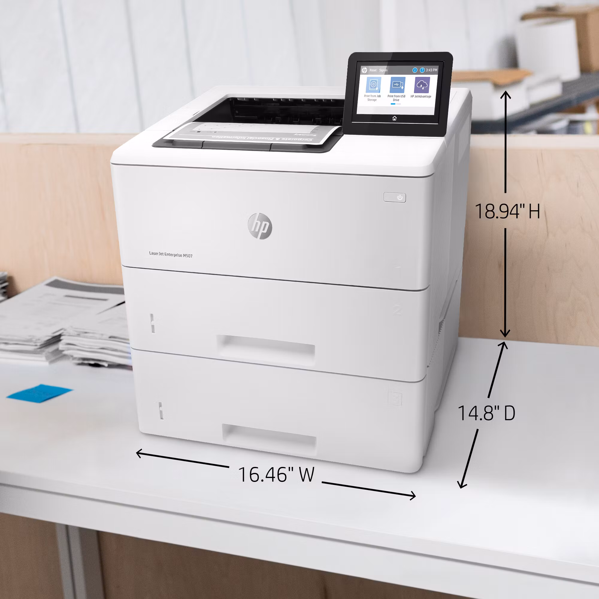 HP LaserJet Enterprise M507x