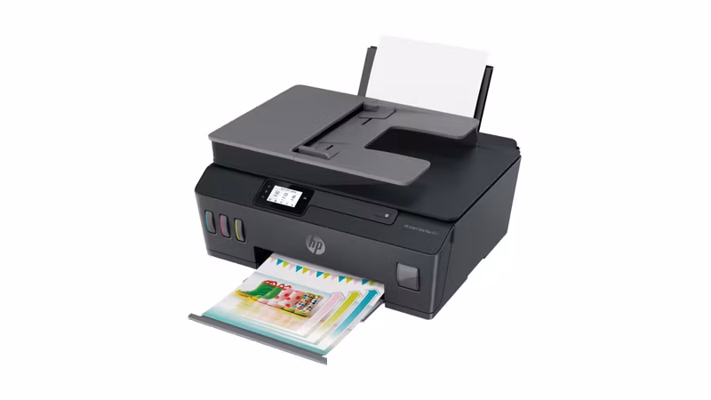 HP Smart Tank Plus 655 trådlös multifunktionsskrivare i färg – skrivare, kopiator, skanner