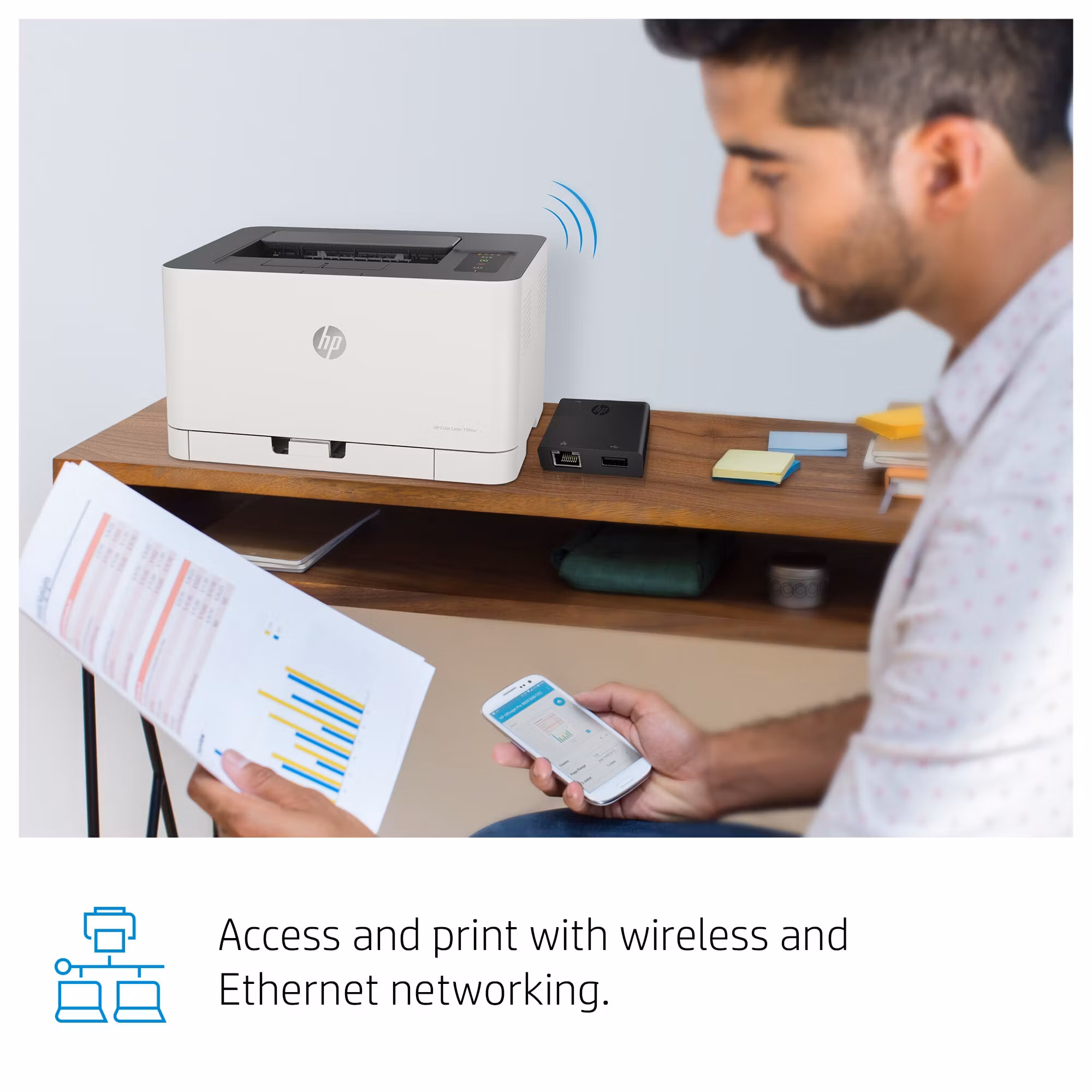 HP Color Laser 150nw 600 x 600 DPI A4 Wi‑Fi