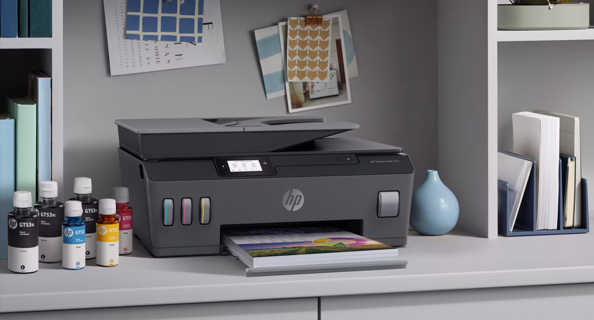 HP Smart Tank 530 trådlös multifunktionsskrivare (termisk bläckstråle, 11 sidor/min)