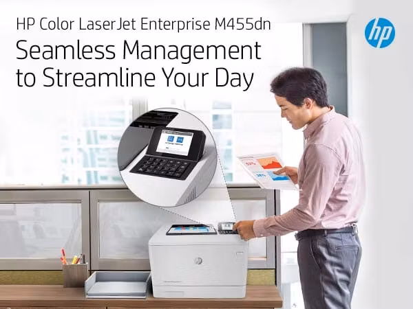 HP Color LaserJet Enterprise M455dn