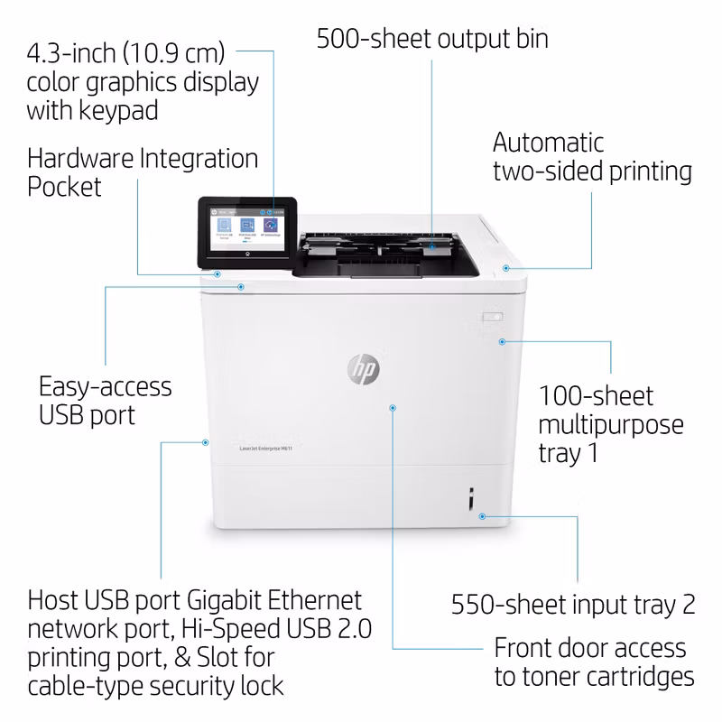 HP LaserJet Enterprise M611dn