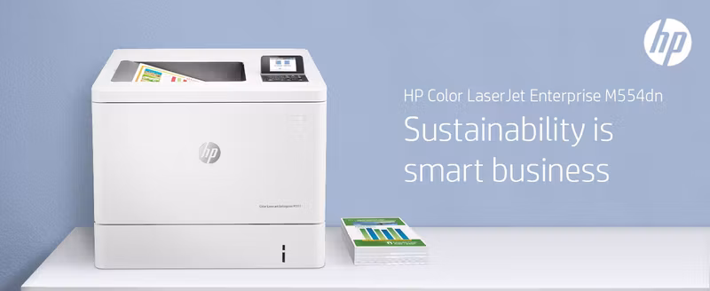 HP Color LaserJet Enterprise M554dn-skrivare