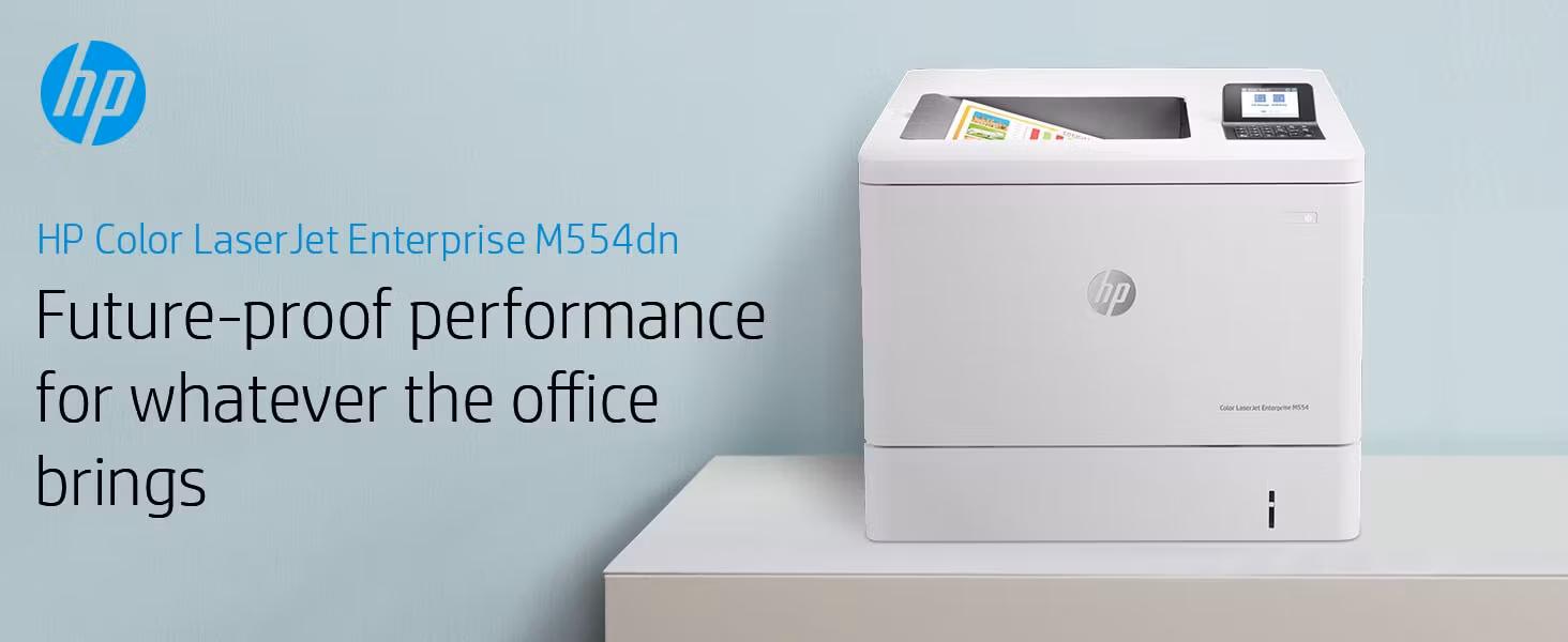 HP Color LaserJet Enterprise M554dn-skrivare
