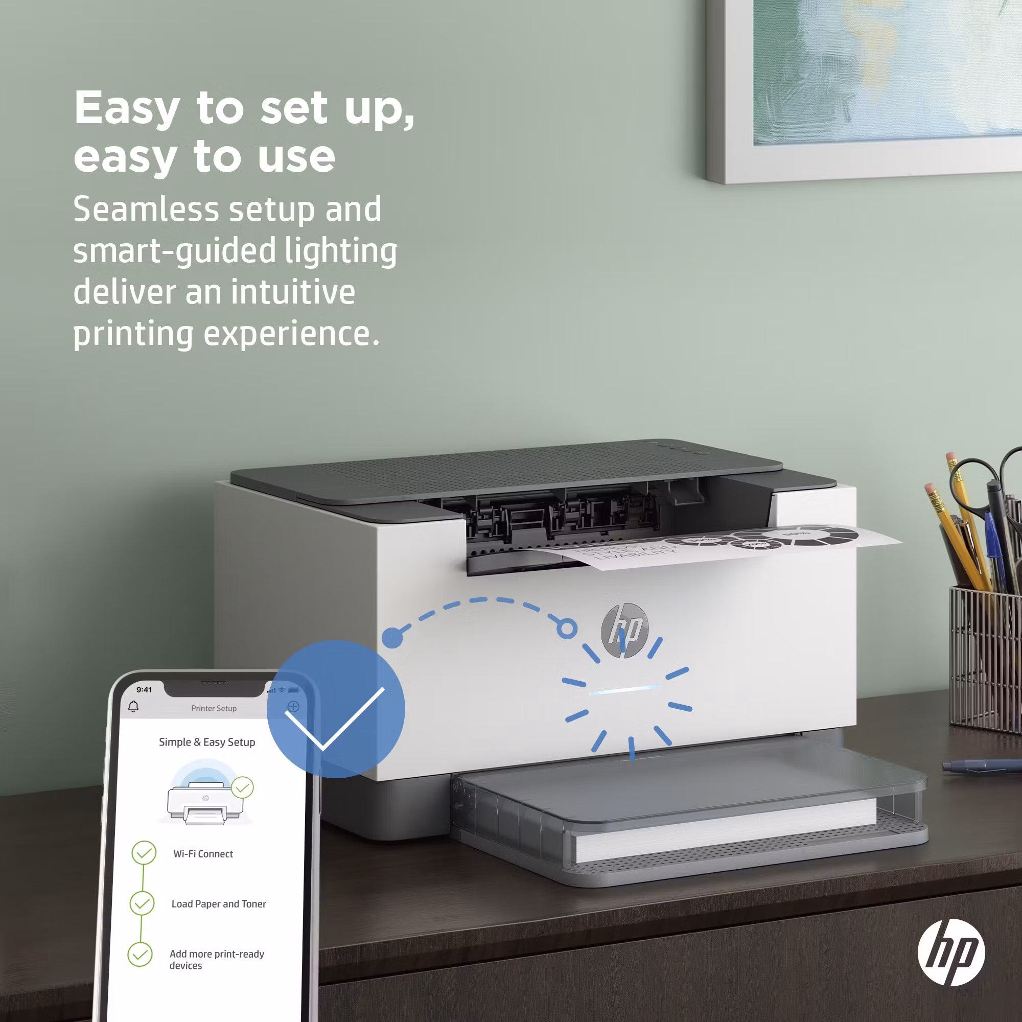 HP LaserJet M209dw-skrivare