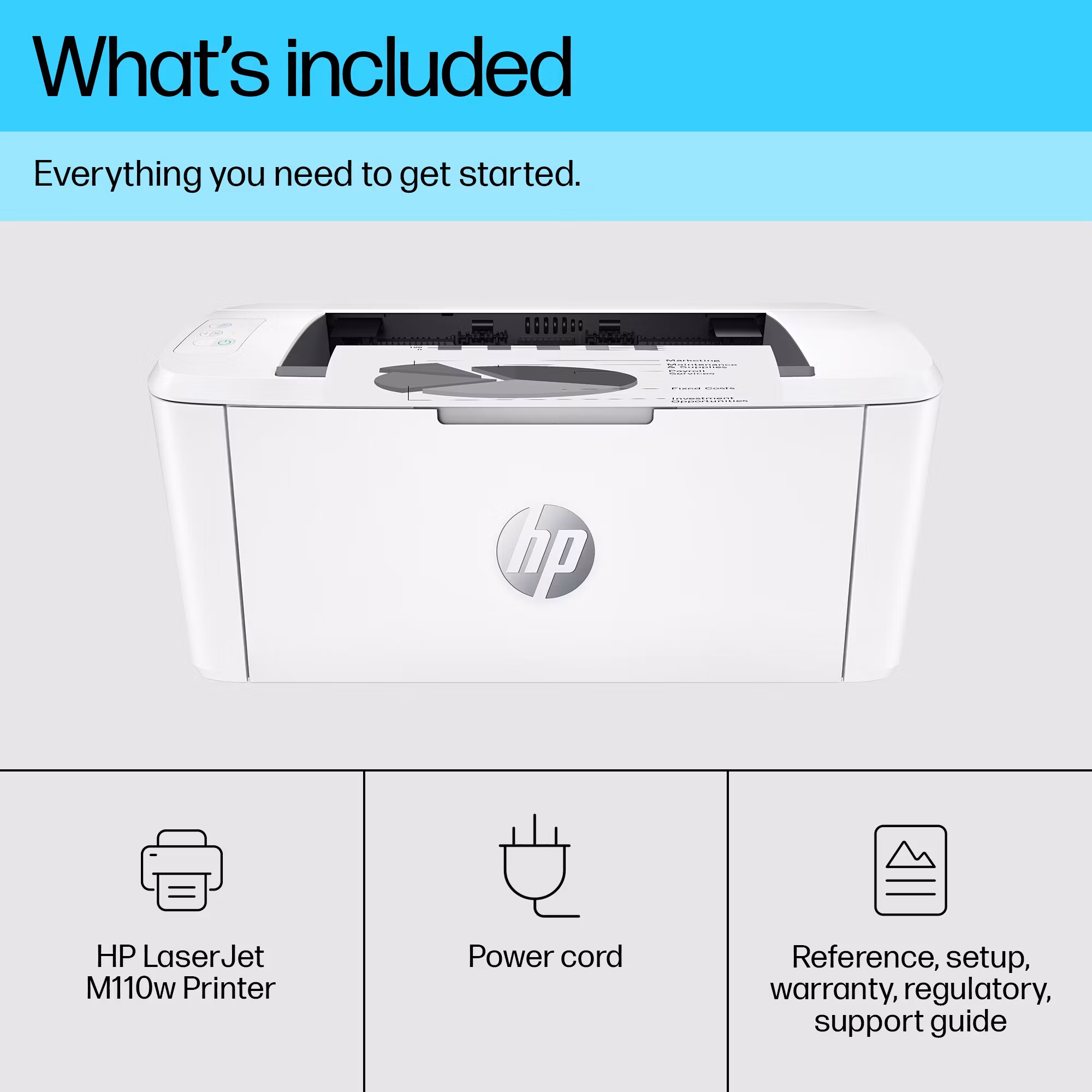 HP LaserJet M110w-skrivare