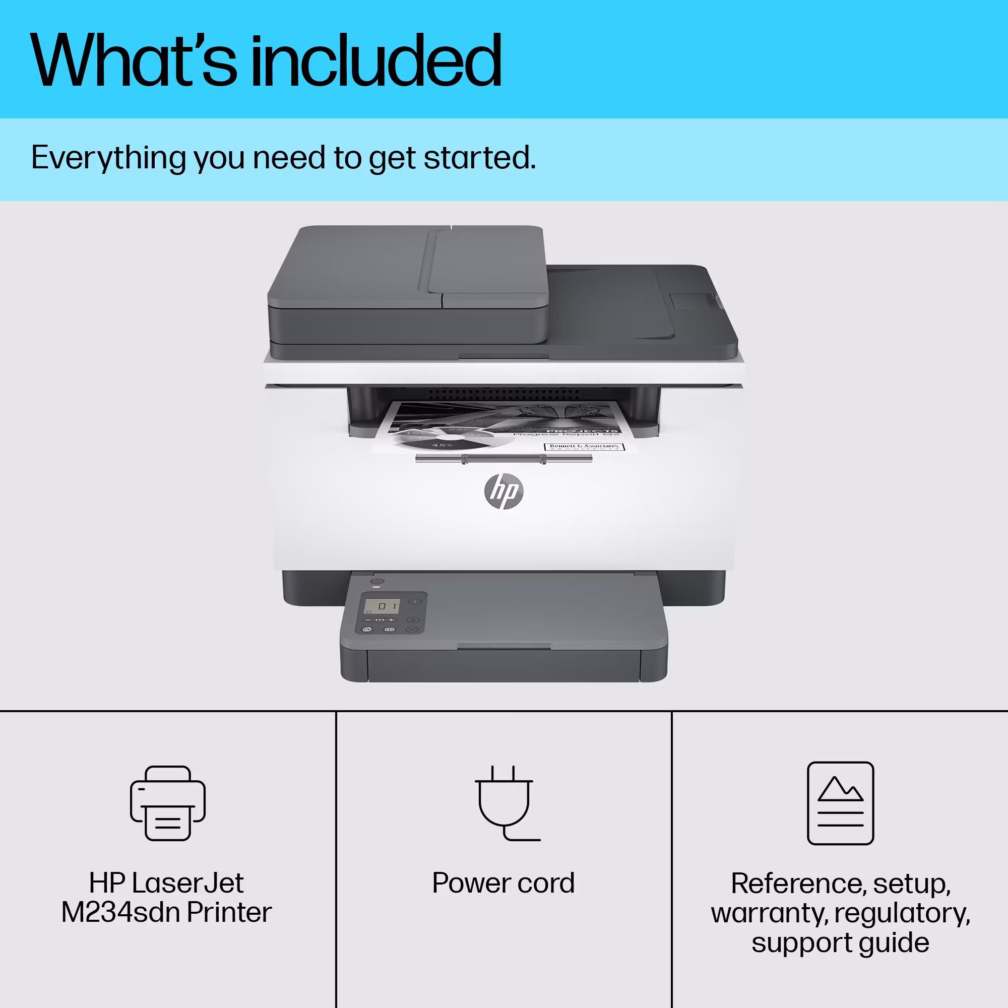 HP LaserJet MFP M234sdn-skrivare