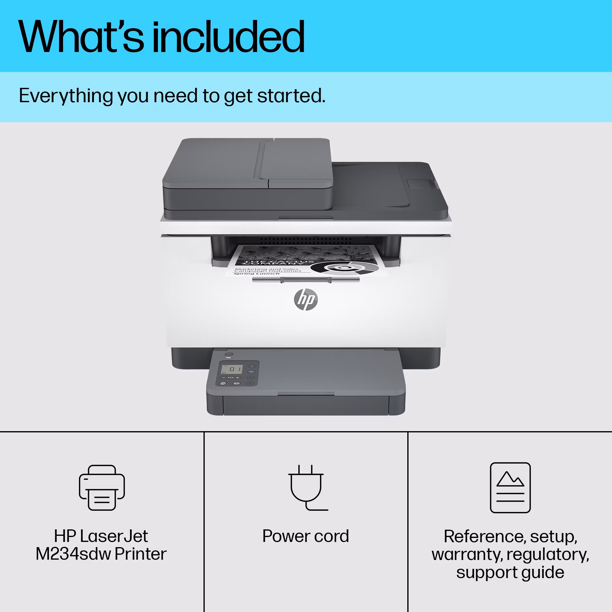 HP LaserJet MFP M234sdw skrivare