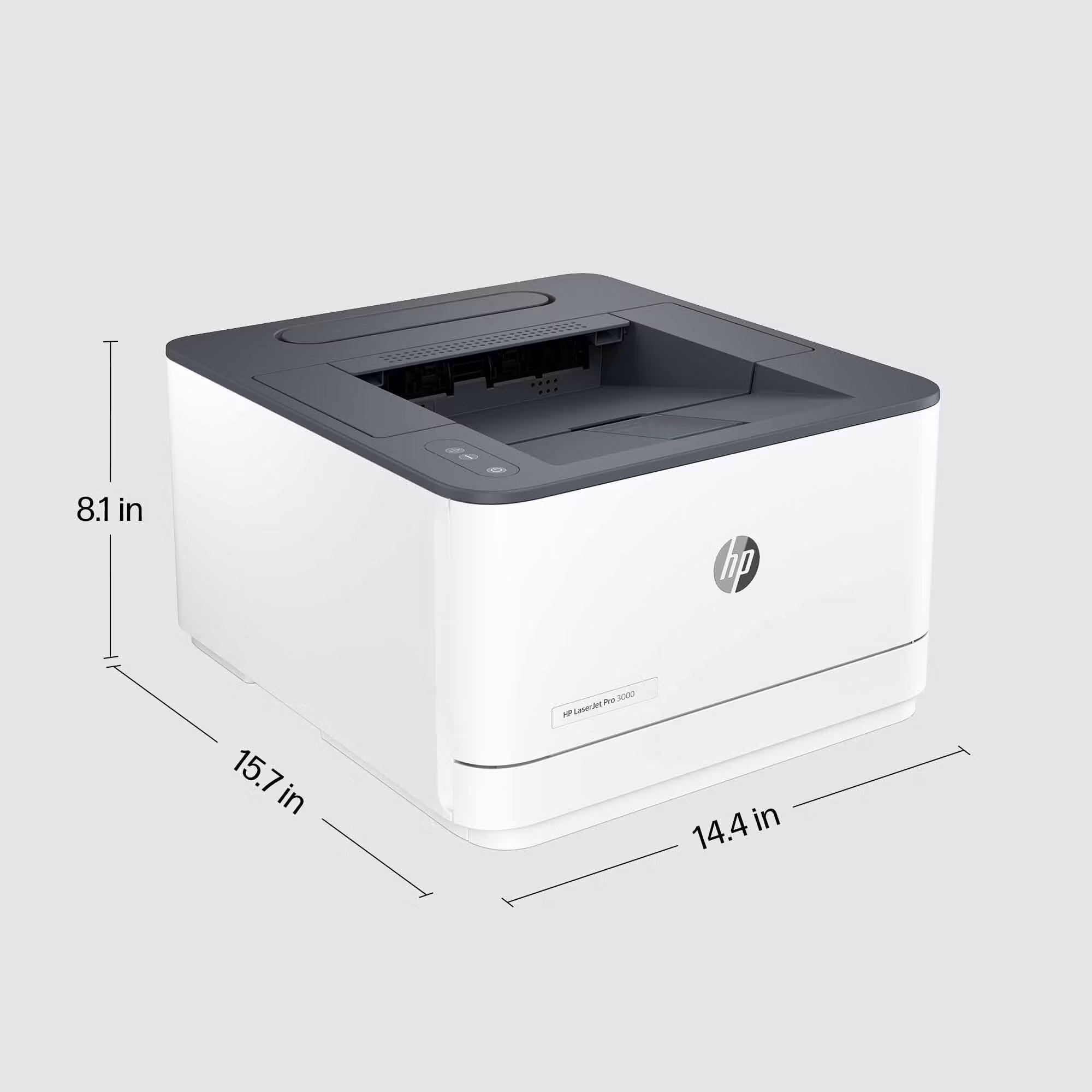 HP LaserJet Pro 3002dw-skrivare, svartvit, skrivare för små och medelstora företag, utskrift, Dualband Wi‑Fi, stark säkerhet, energieffektiv, snabb första utskrift, dubbelsidig utskrift, Roam