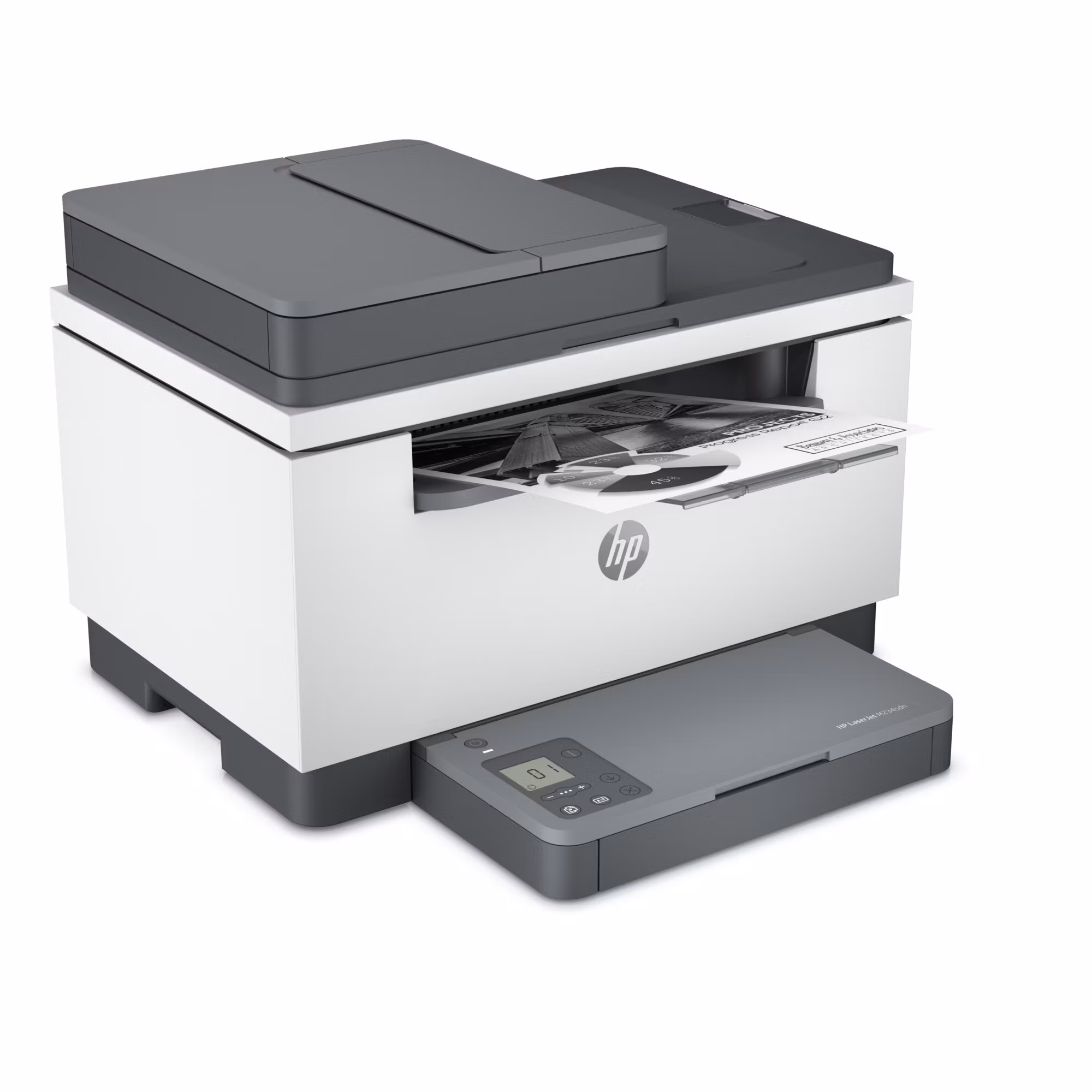 HP LaserJet MFP M234sdn, multifunktionsskrivare (grå, Instant Ink, USB, LAN, skanna, kopiera)