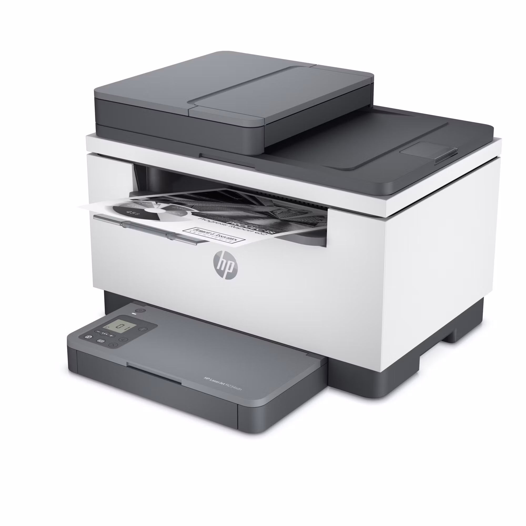HP LaserJet MFP M234sdn, multifunktionsskrivare (grå, Instant Ink, USB, LAN, skanna, kopiera)
