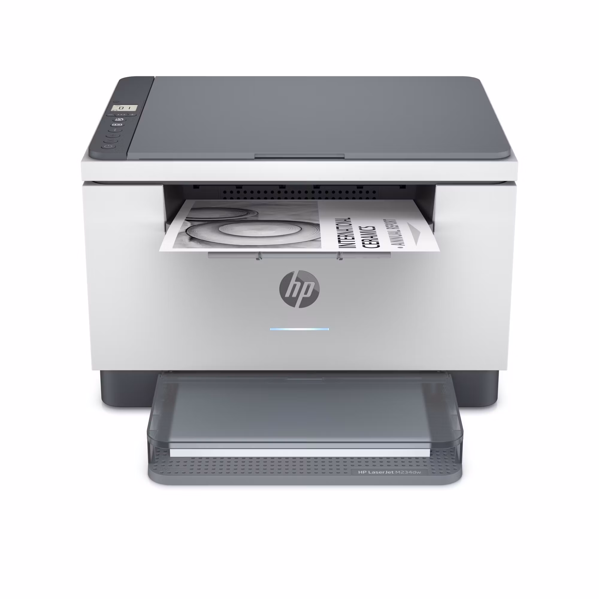 HP LaserJet MFP M234dw, multifunktionsskrivare (grå, Instant Ink, USB, LAN, WLAN, skanna, kopiera)