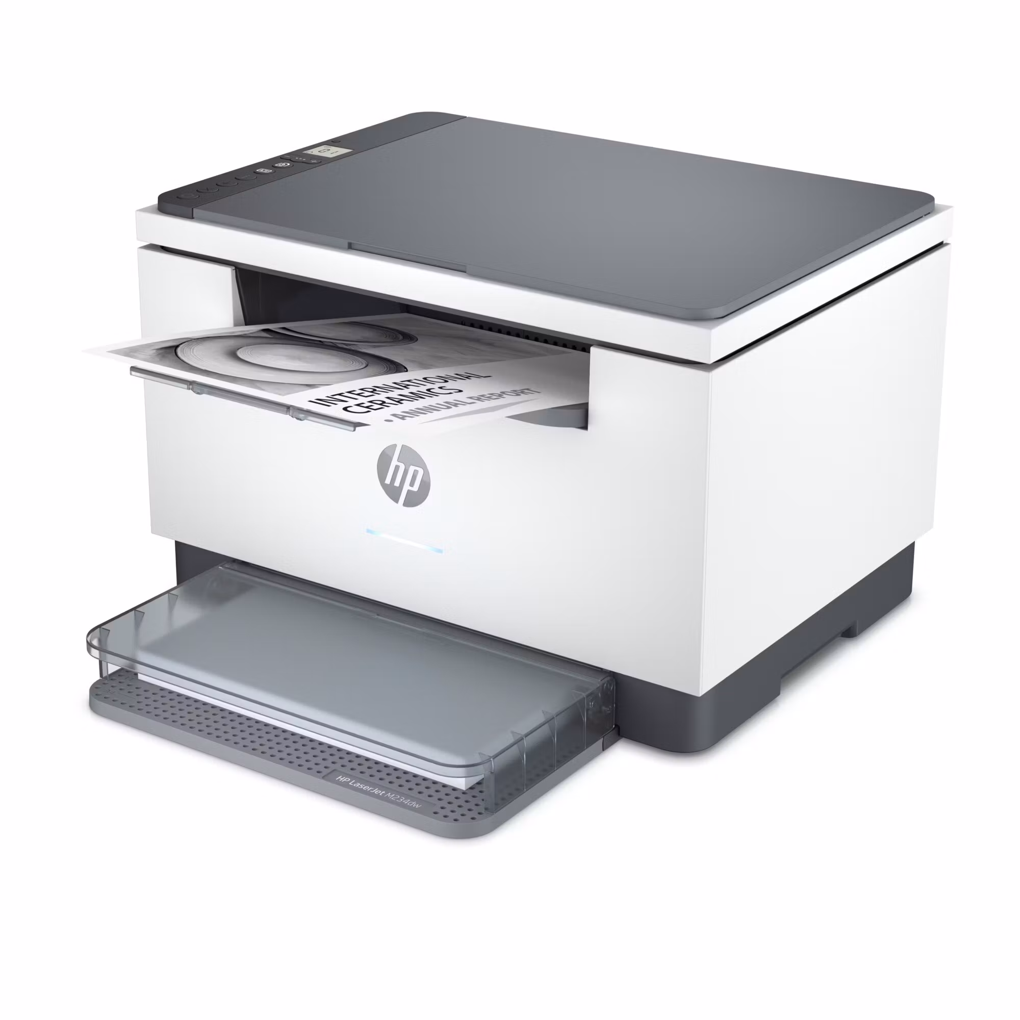 HP LaserJet MFP M234dw, multifunktionsskrivare (grå, Instant Ink, USB, LAN, WLAN, skanna, kopiera)