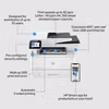 HP LaserJet Pro MFP 4102dw skrivare Laser A4 1200 x 1200 DPI 40 sidor/min Wi‑Fi