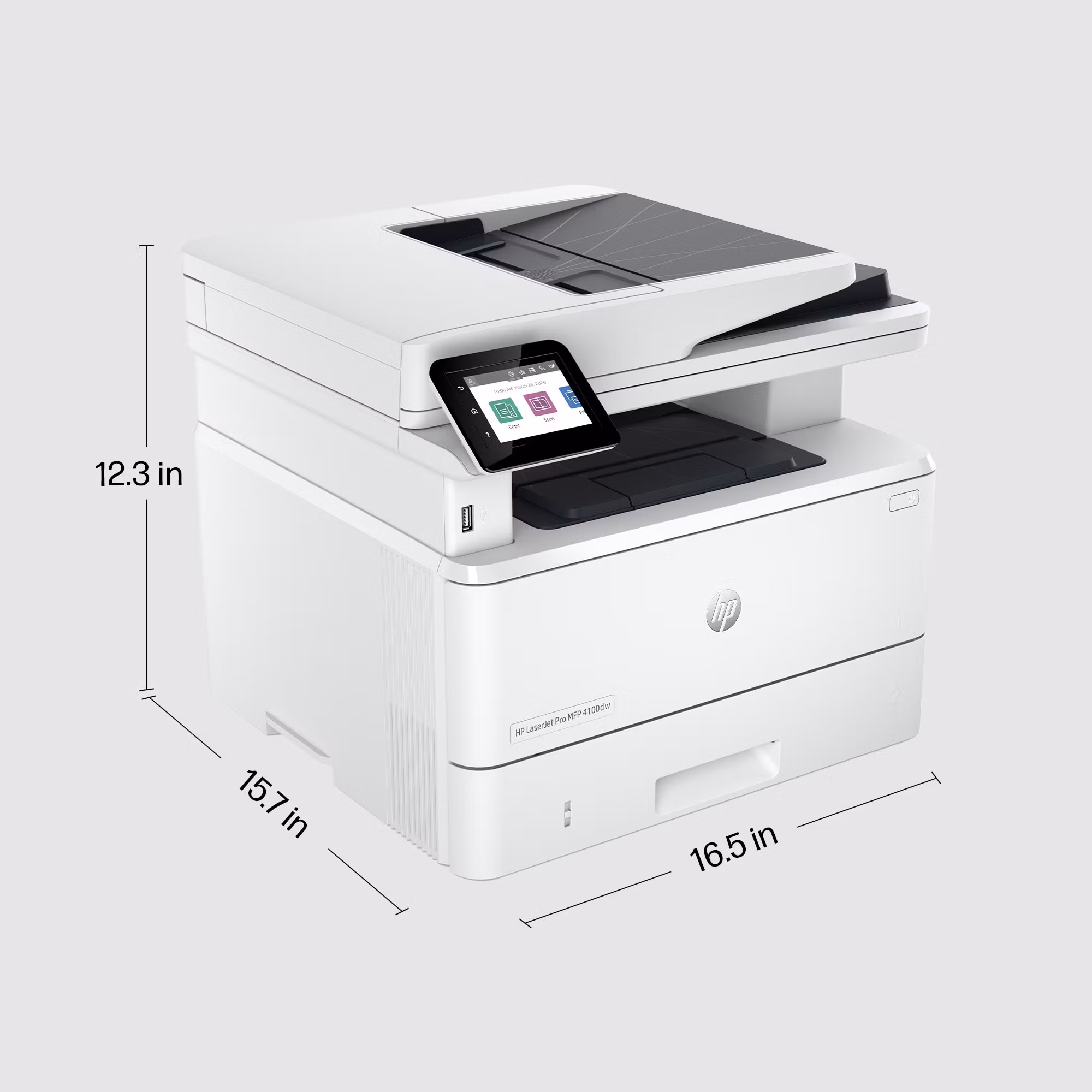 HP LaserJet Pro MFP 4102dw skrivare Laser A4 1200 x 1200 DPI 40 sidor/min Wi‑Fi