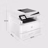 HP LaserJet Pro MFP 4102dw skrivare Laser A4 1200 x 1200 DPI 40 sidor/min Wi‑Fi