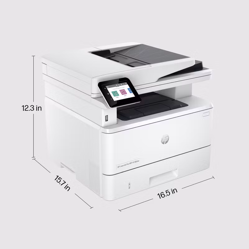 HP LaserJet Pro MFP 4102dw skrivare Laser A4 1200 x 1200 DPI 40 sidor/min Wi‑Fi