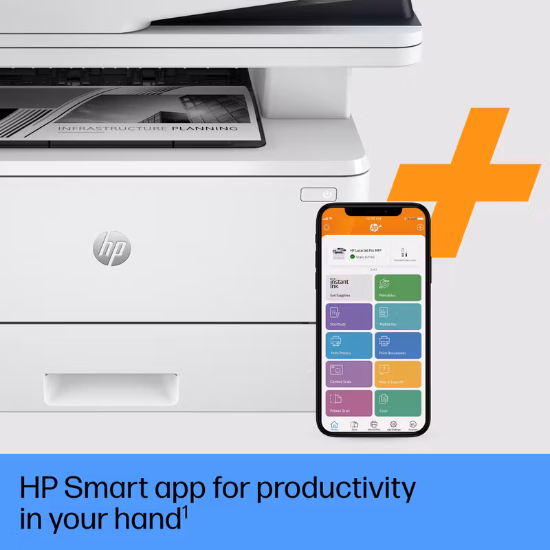 HP LaserJet Pro MFP 4102fdn skrivare Laser A4 1200 x 1200 DPI 40 sidor/min