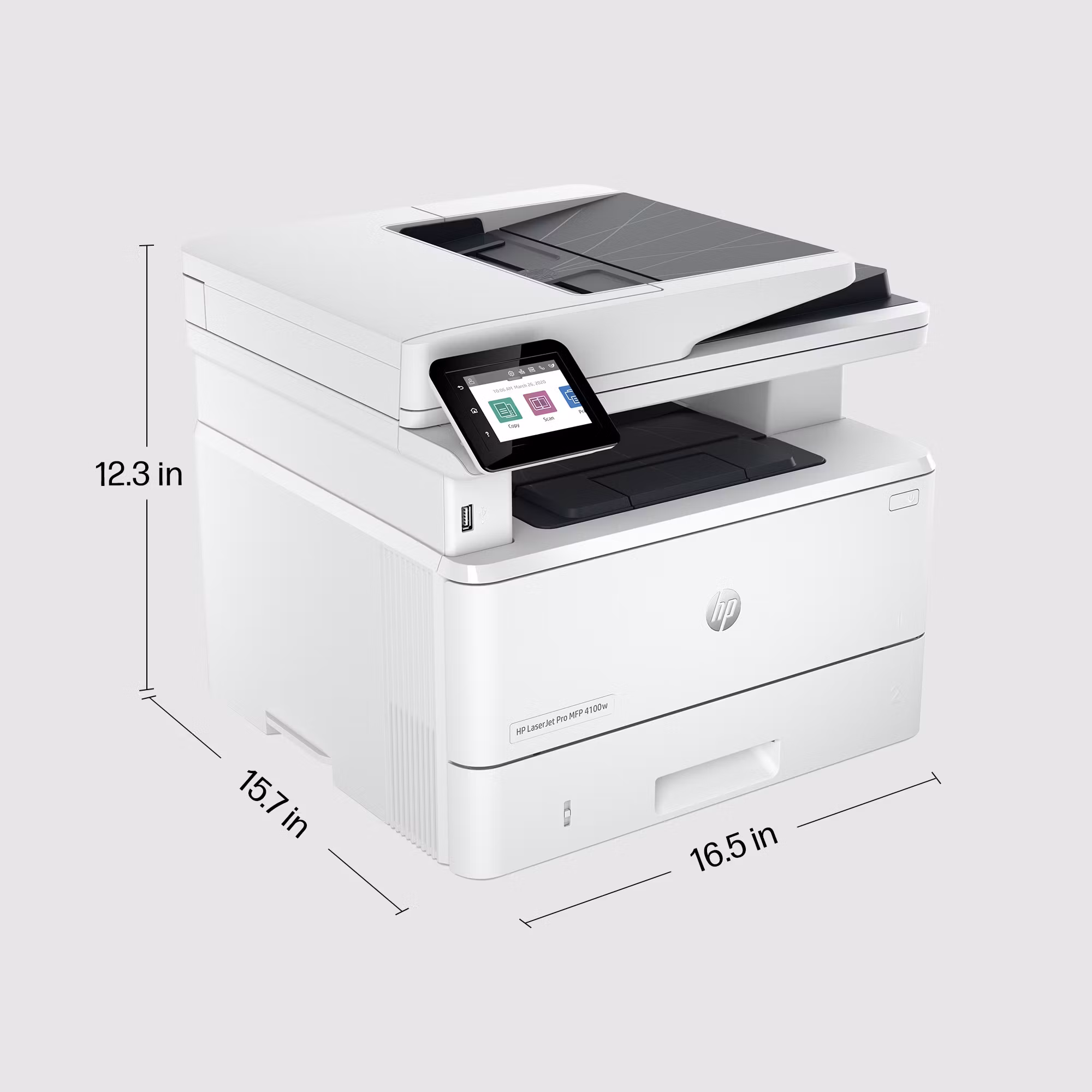 HP LaserJet Pro MFP 4102fdw skrivare Laser A4 1200 x 1200 DPI 40 sidor/min Wi‑Fi