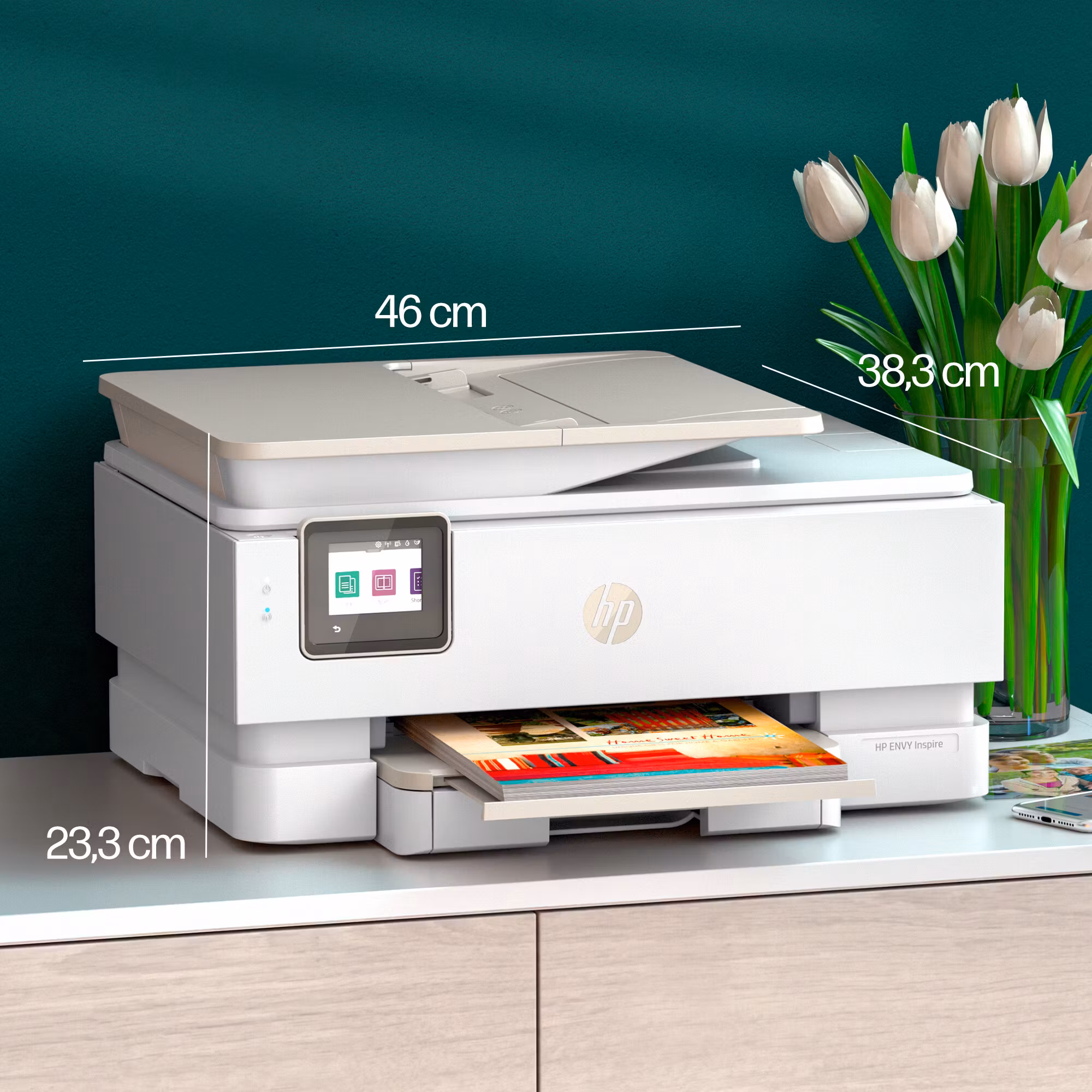 HP ENVY Inspire 7920e trådlös multifunktionsskrivare i färg, Instant Ink; kopiator, skanner