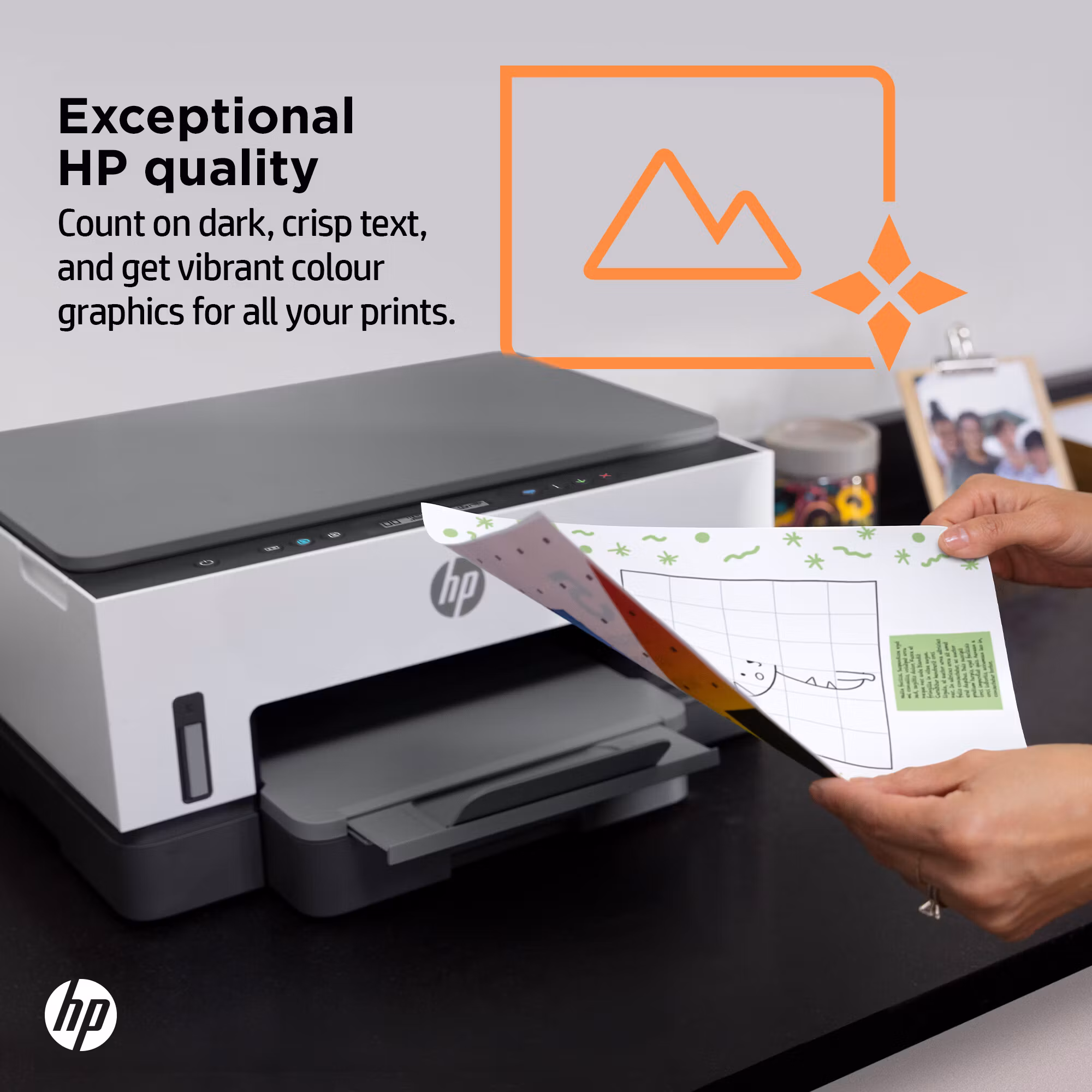 HP Smart Tank 7005 trådlös multifunktionsskrivare i färg, dubbelsidig utskrift; kopiator, skanner