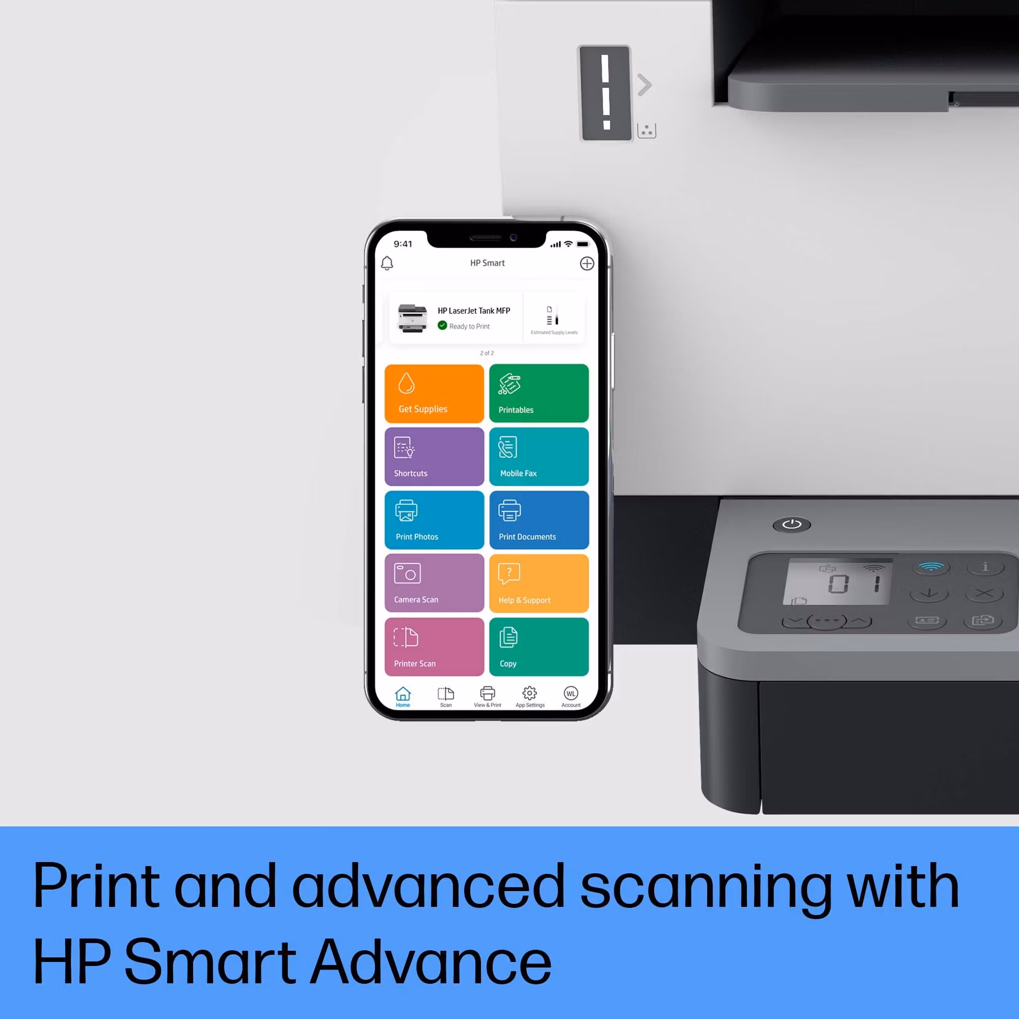 HP LaserJet Tank MFP 2604sdw skrivare