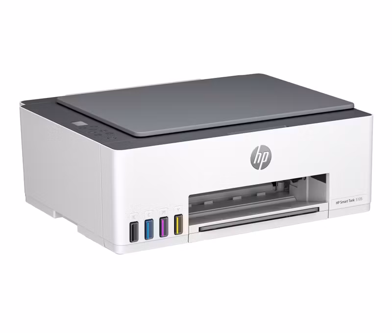 HP Smart Tank 5105 trådlös multifunktionsskrivare i färg – skrivare, kopiator, skanner