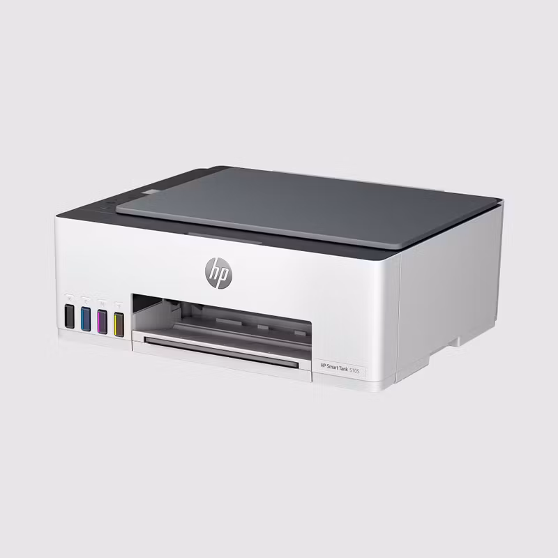 HP Smart Tank 5105 trådlös multifunktionsskrivare i färg – skrivare, kopiator, skanner