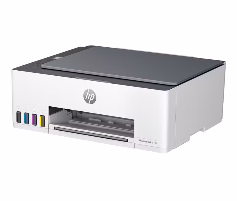 HP Smart Tank 5105 trådlös multifunktionsskrivare i färg – skrivare, kopiator, skanner