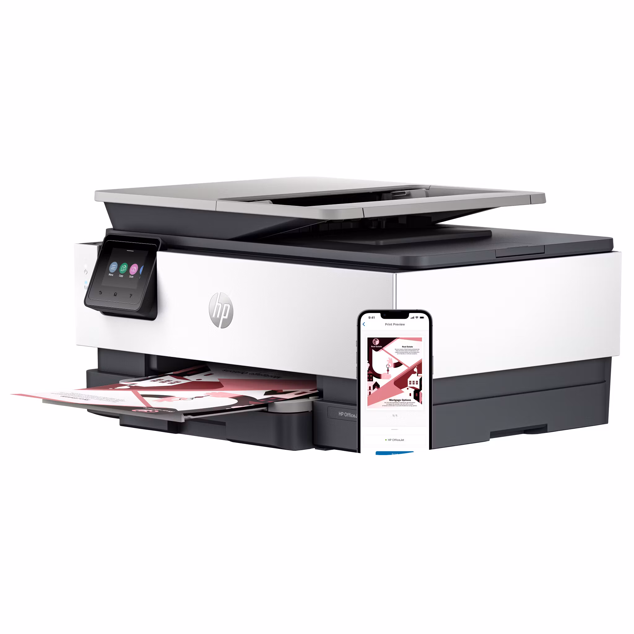 HP OfficeJet Pro 8122e trådlös multifunktionsskrivare i färg, Instant Ink; dubbelsidig utskrift