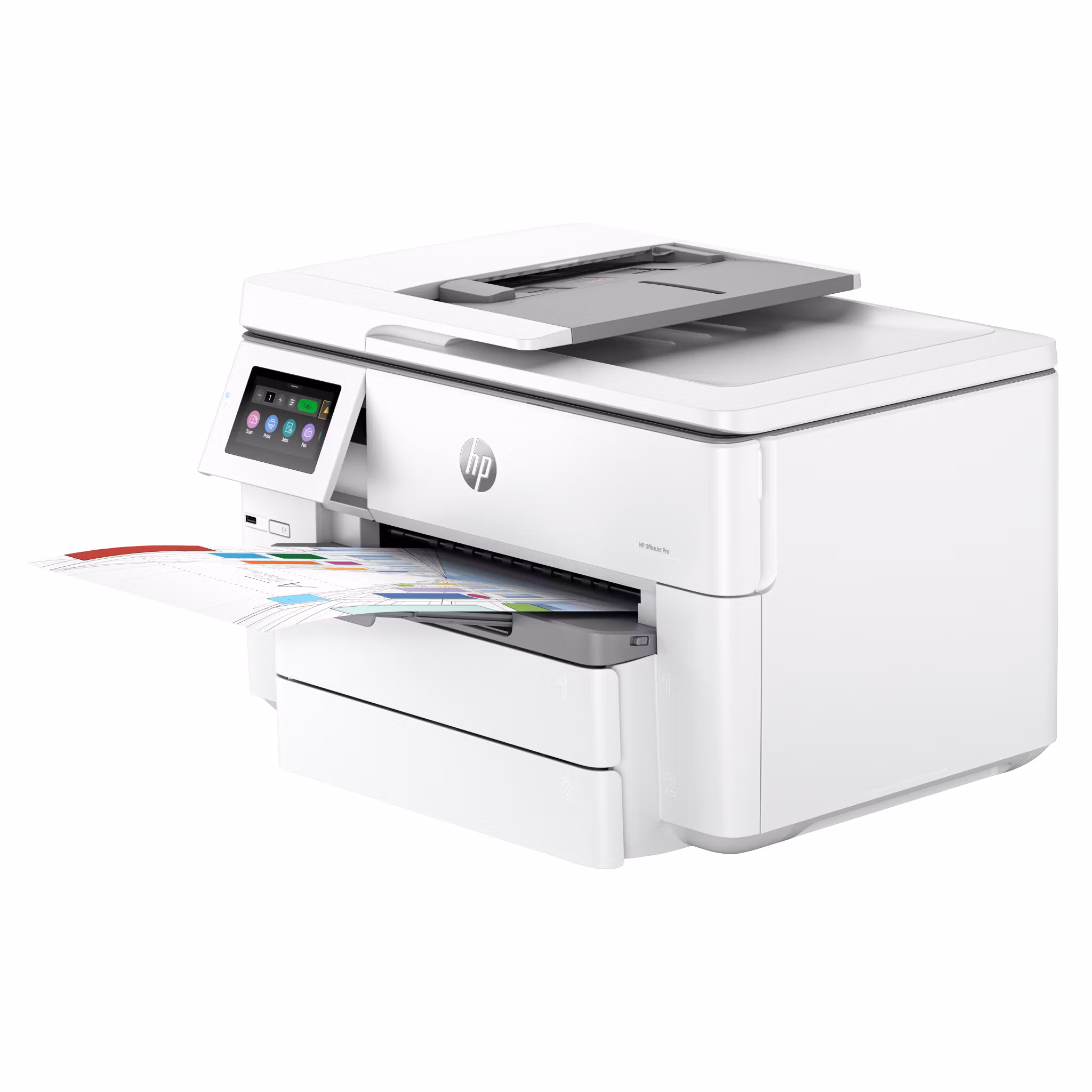 HP OfficeJet Pro 9730e trådlös multifunktionsskrivare i färg, Instant Ink; dubbelsidig utskrift