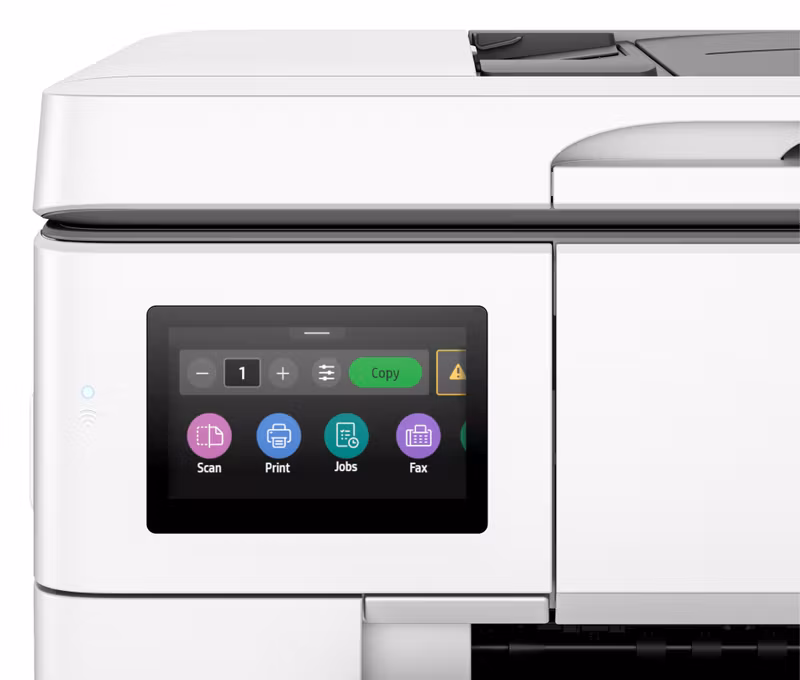 HP OfficeJet Pro 9730e trådlös multifunktionsskrivare i färg, Instant Ink; dubbelsidig utskrift