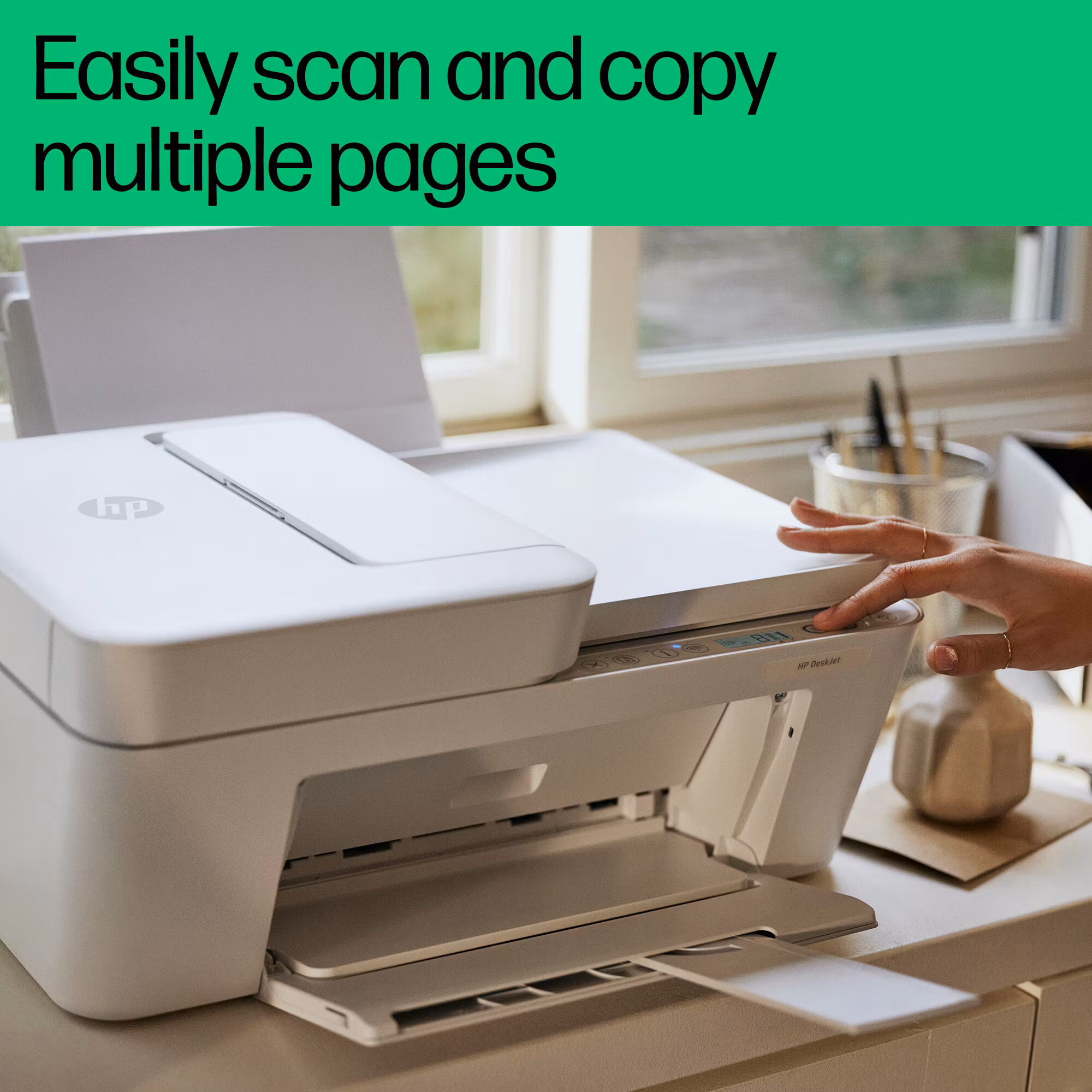 HP DeskJet 4230e trådlös multifunktionsskrivare i färg, Instant Ink; kopiator, skanner