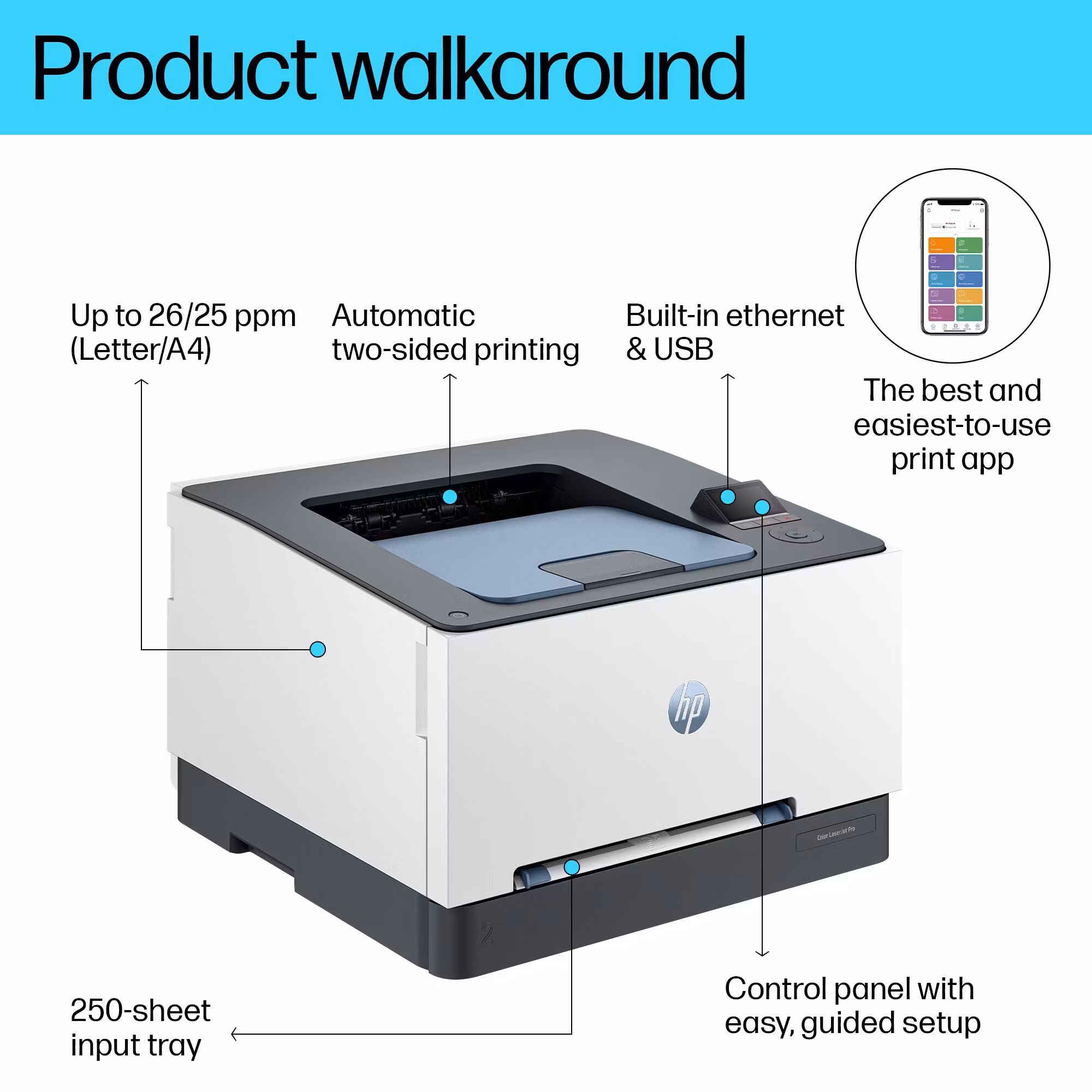 HP Color LaserJet Pro 3202dn 600 x 600 DPI A4