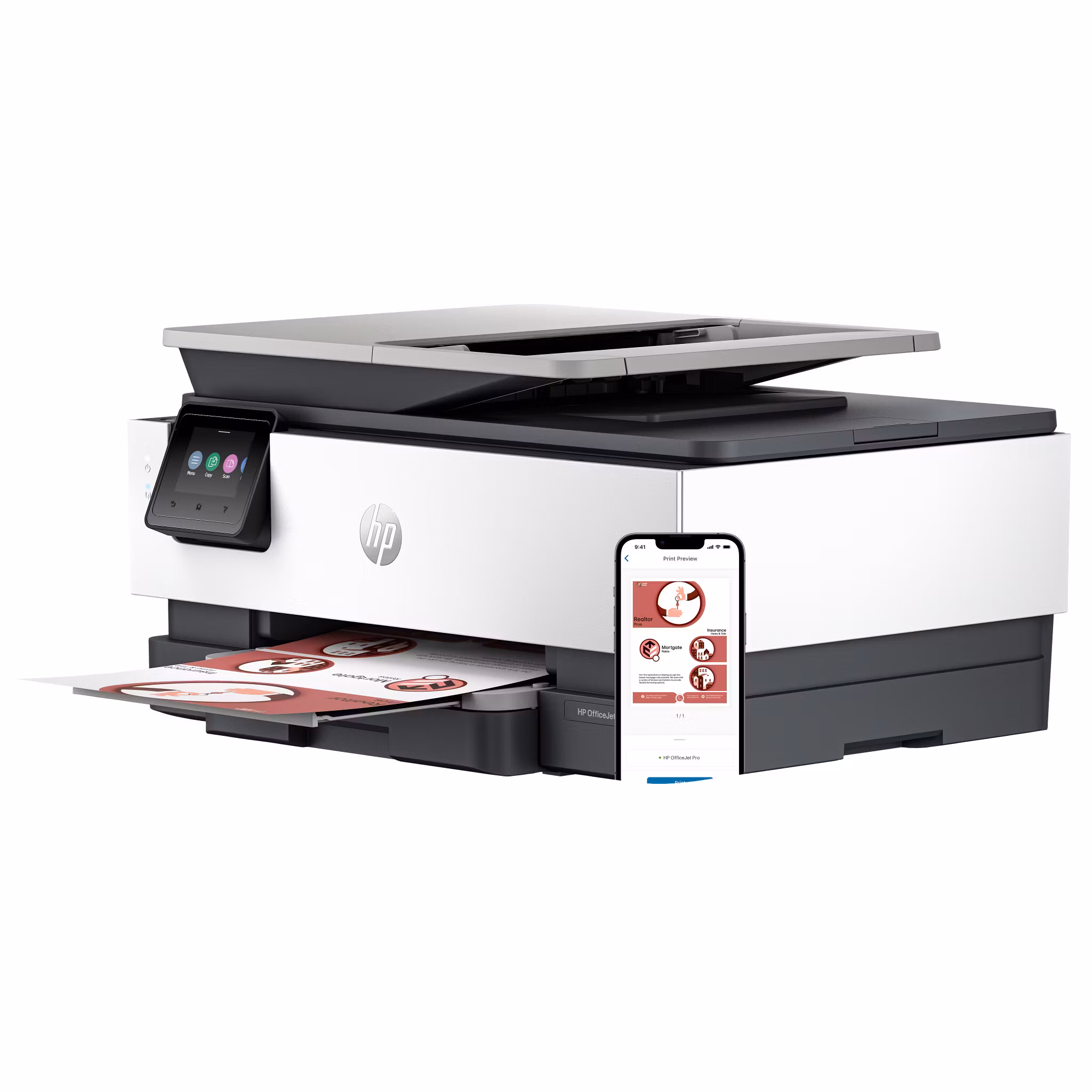 HP OfficeJet Pro 8132e trådlös multifunktionsskrivare i färg, Instant Ink, dubbelsidig utskrift