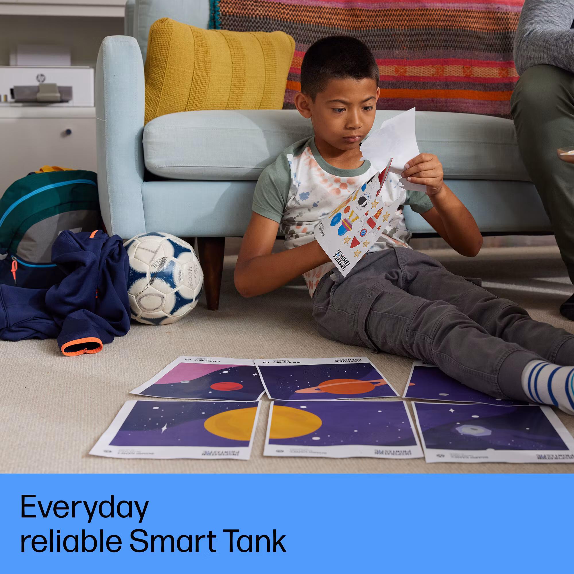 HP Smart Tank 5107 trådlös multifunktionsskrivare i färg – skrivare, kopiator, skanner