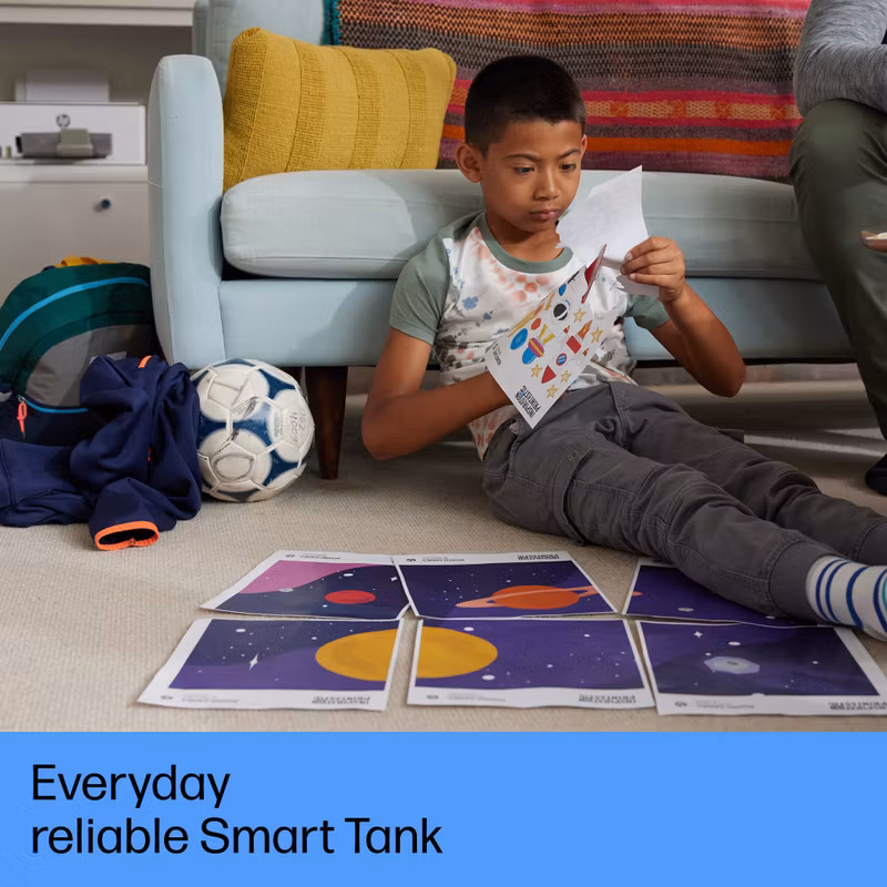 HP Smart Tank 5107 trådlös multifunktionsskrivare i färg – skrivare, kopiator, skanner