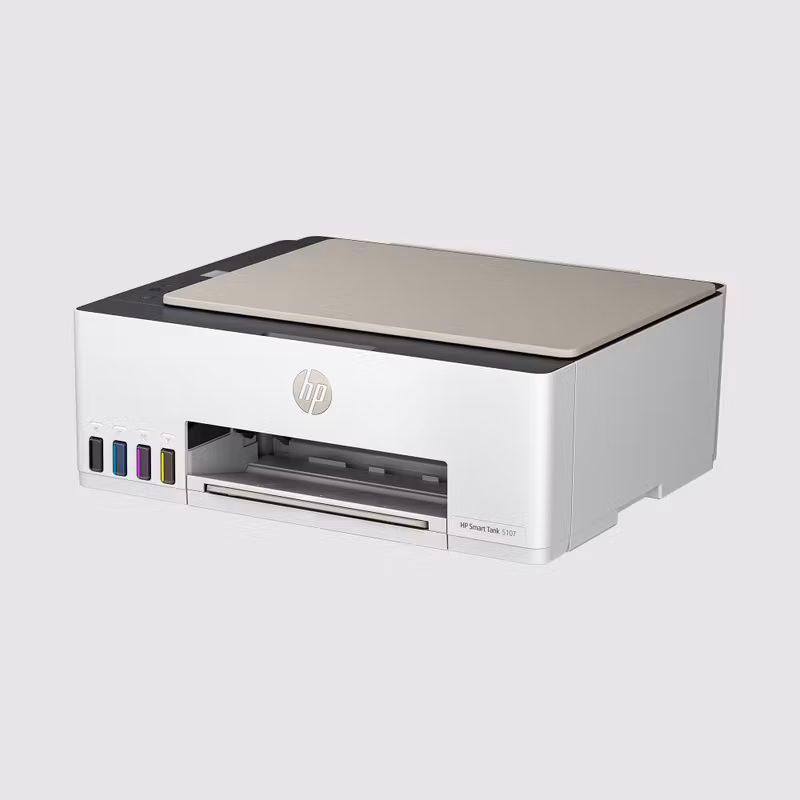 HP Smart Tank 5107 trådlös multifunktionsskrivare i färg – skrivare, kopiator, skanner