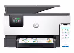 HP OfficeJet Pro 9122e trådlös multifunktionsskrivare i färg, Instant Ink, dubbelsidig utskrift