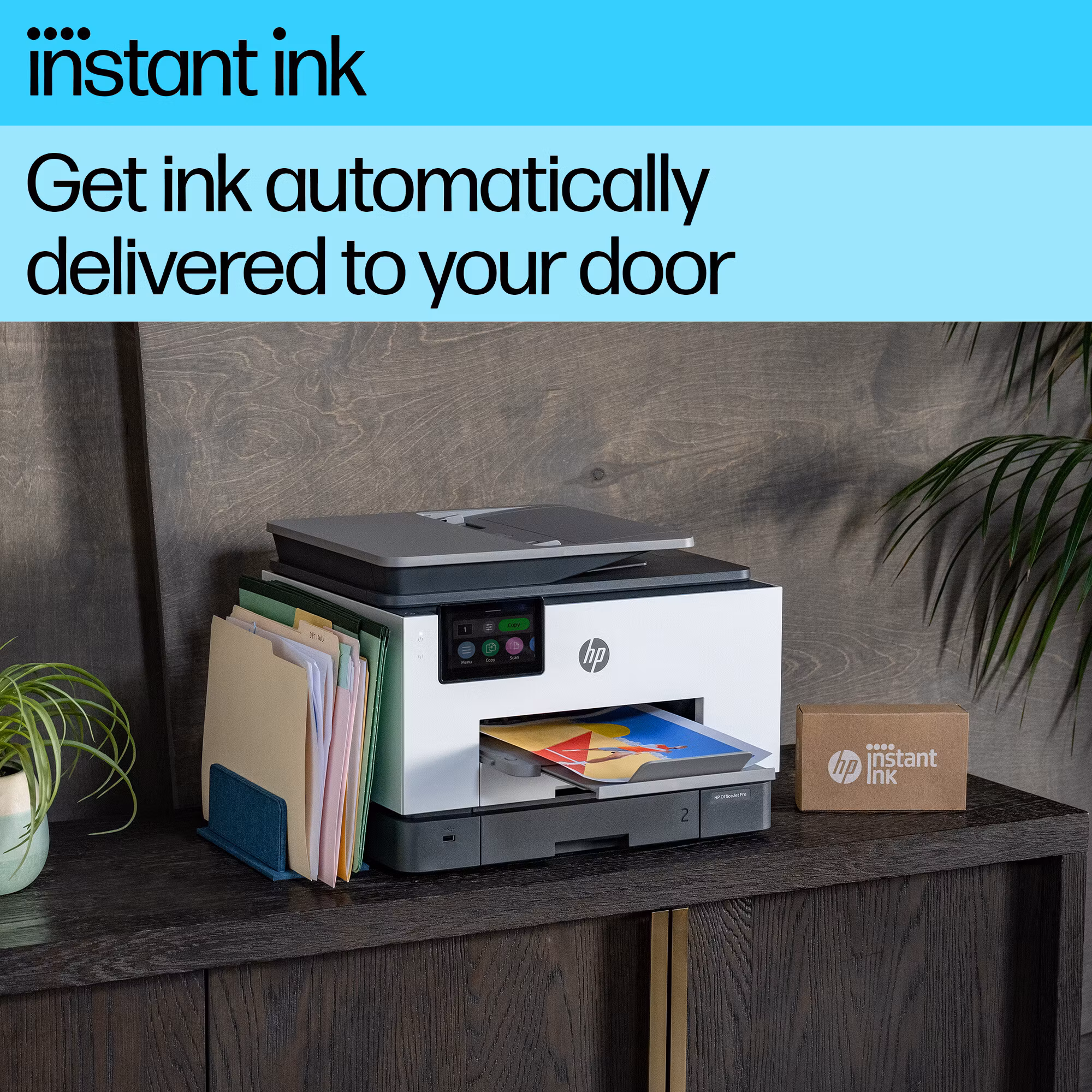 HP OfficeJet Pro 9135e trådlös multifunktionsskrivare i färg, Instant Ink, dubbelsidig utskrift